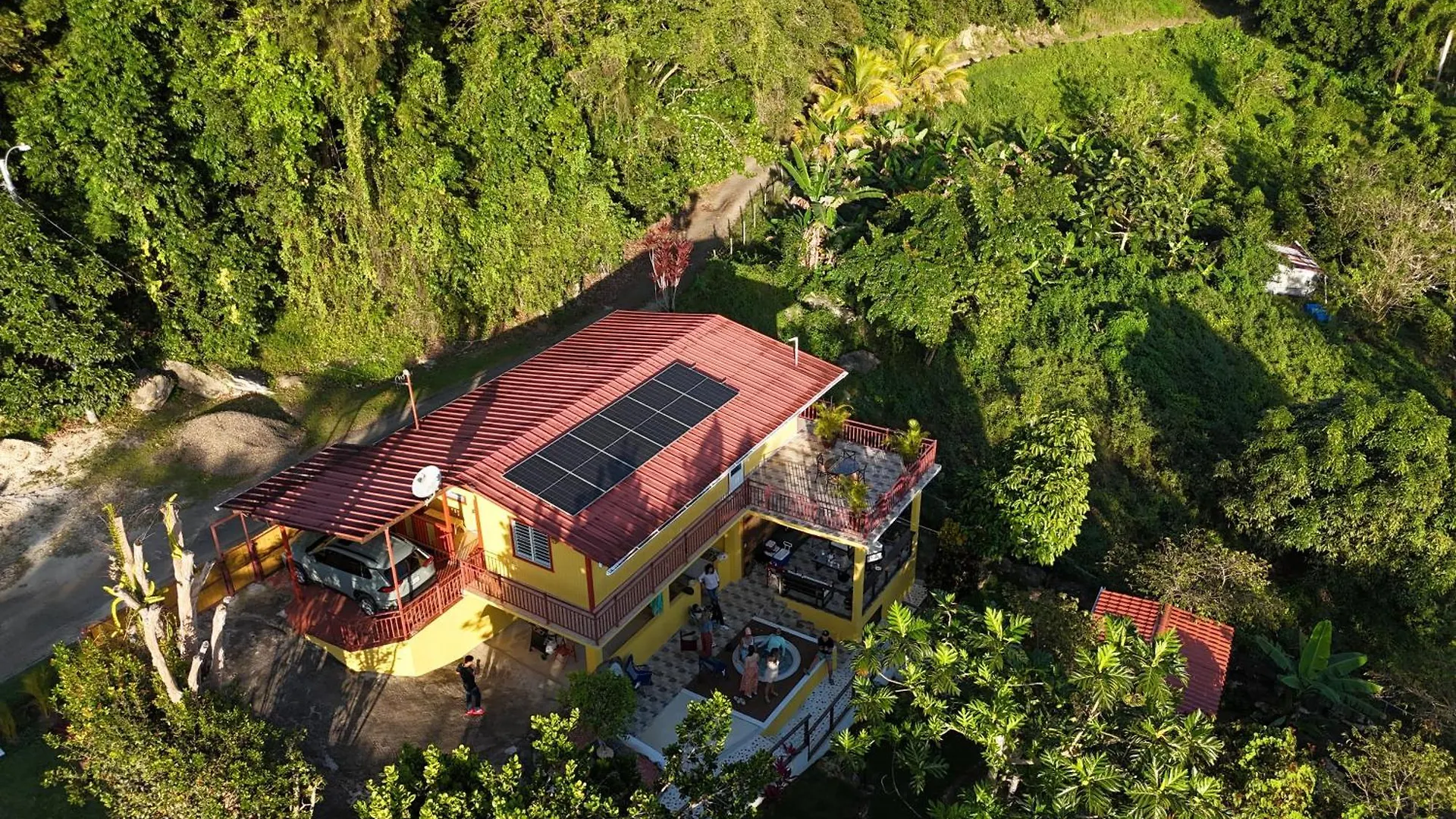 La Casita Amarilla En Utuado, Puerto Ricoヴィラ 別荘 Utuado